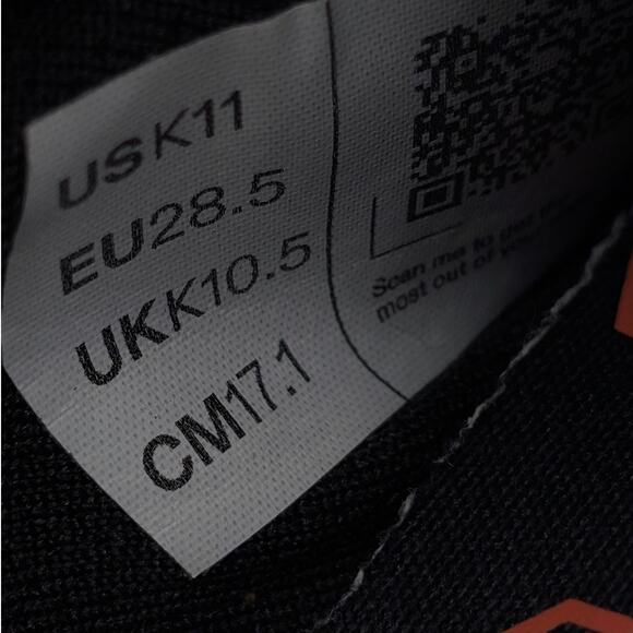 On Cloud Leap Lifestyle Shoes Unisex Kids' Ivory/Flame Size USK11 EU28.5 - Picture 8 of 12